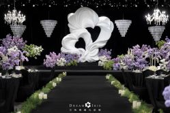 点击看大图 -三色锦婚礼定制