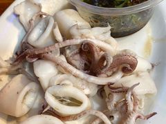 白灼鱿鱼-老宅原住民沙茶面精品小吃(龙头路店)