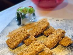 锅烧芝麻肘子-丽思卡尔顿酒店-天泰轩中餐厅(大沽北路店)