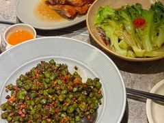 榄菜肉沫炒四季豆-留半山·香港食堂(啦啦宝都店)