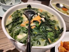 鸡汤氽海带苗-四道菜·福建菜馆(新街口金鹰店)