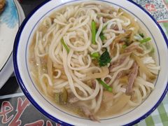 榨菜肉丝面-华圆美食-老蓬莱菜(蓬港路店)