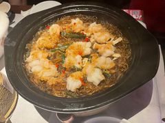 蒜蓉粉丝虾-绿茶餐厅(蓝色港湾店)