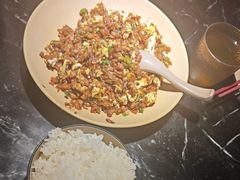 外婆菜炒土鸡蛋-廖川菜(太阳宫店)