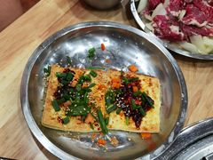铁板豆腐-牛信亭韩国料理·炭火烤肉(紫藤路店)