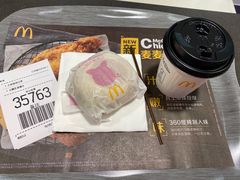 火腿扒蛋麦煎饼配脆薯饼-麦当劳(百利广场店)