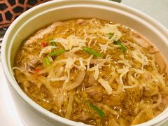 瑶柱虾干酸汤烩粉丝-甬府小鲜(万象城店)