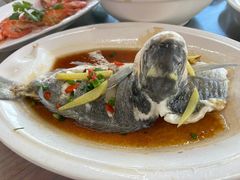清蒸包公鱼-原龙海鲜大排档(美食地标店)