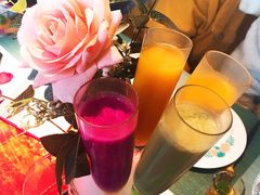 彩虹奶昔四部曲-蜜桃花开·中西融合菜E&W(南长街店)