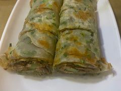 葱饼卷牛肉-台北楚楚园馅饼粥(虹桥南丰城店)