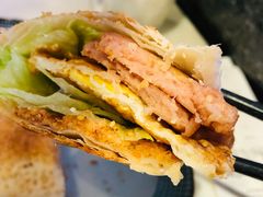 餐肉蛋烧饼-桃园眷村(万象天地店)