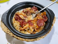 腊肠拼叉烧-阿清煲仔店(纺织城店)