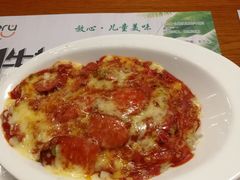 香肠培根焗饭-绿茵阁西餐厅(中央广场店)
