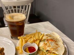 奥尔良烤鸡腿肉墨西哥卷饼-about(丹霞庄店)