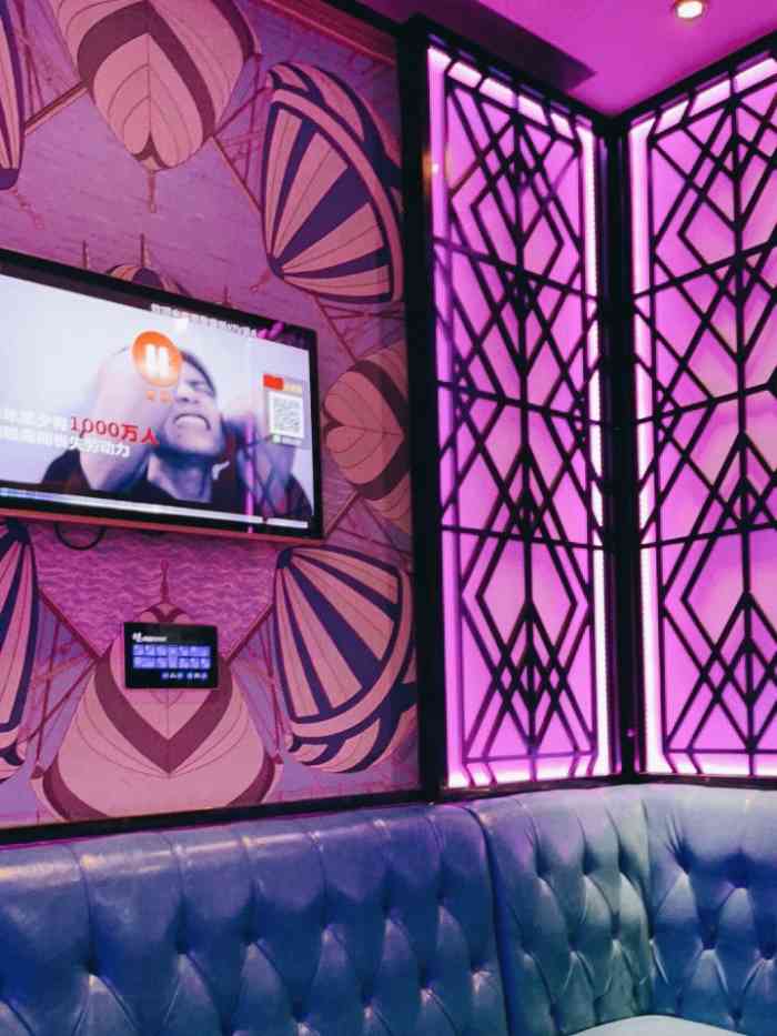 亮歌量贩式ktv(吴中路店)-"曲库挺老的 音效不太好 房间有烟味 优点.