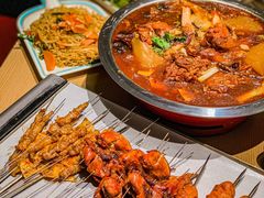 -街角等你.大连海鲜烧烤.经典铁板海鲜串(西安路店)