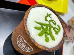 饼干杯奶盖茶-茶是一枝花泡茶店