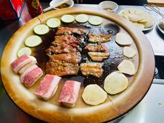 -老姐石板烧烤+铜炭火锅(总店)