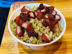 虾仁叉烧蛋炒饭-明月虾面(厦禾路店)
