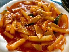 鱼饼炒年糕-桃园中华料理炸酱面(燕儿岛路店)