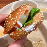 28的素食自助，汉堡包是怎么做的