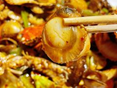 -东来菜馆•手抓海鲜家常菜•海鲜锅贴(鸽子窝店)