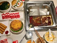 一口爆浆芝士鱼条-海底捞火锅鲜切牛肉主题店(长寿路店)