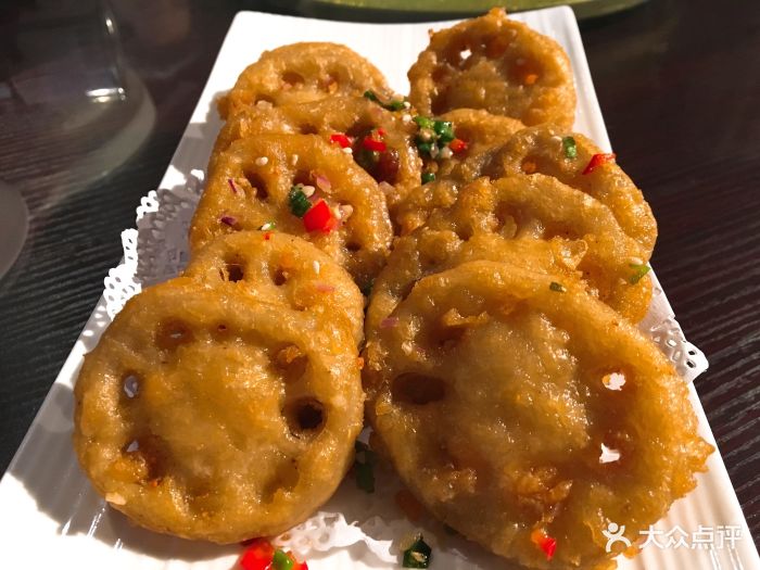 汉厨·记忆中的湖北菜(车公庙店)香酥藕夹图片 - 第1张