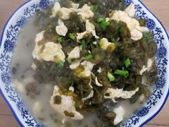 地皮菜炒鸡蛋-瑶河山里菜