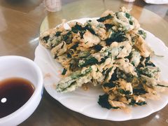 椒盐野菜-品雅轩农家乐
