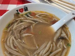 蘑菇汤莜面鱼鱼-西贝(吴江路湟普汇店)