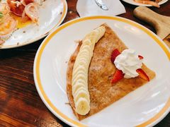 自制巧克力酱香蕉可丽饼-La Creperie法餐厅(桃江路店)