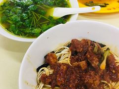 辣肉拌面-舒蔡记生煎菜饭(云南中路店)