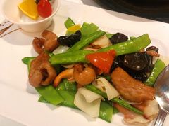 碧绿炒双脆-广州塔晖粤轩中餐厅