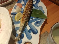 烤秋刀鱼-皇品田苑日式料理(苏州中心店)