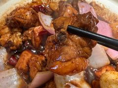 生焗鲜黑脚鸡-破三川·新川菜(静安大融城店)