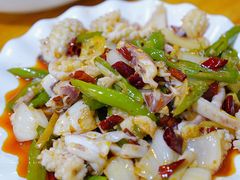 尖椒鱿鱼-温州一家人美食(西木头市店)