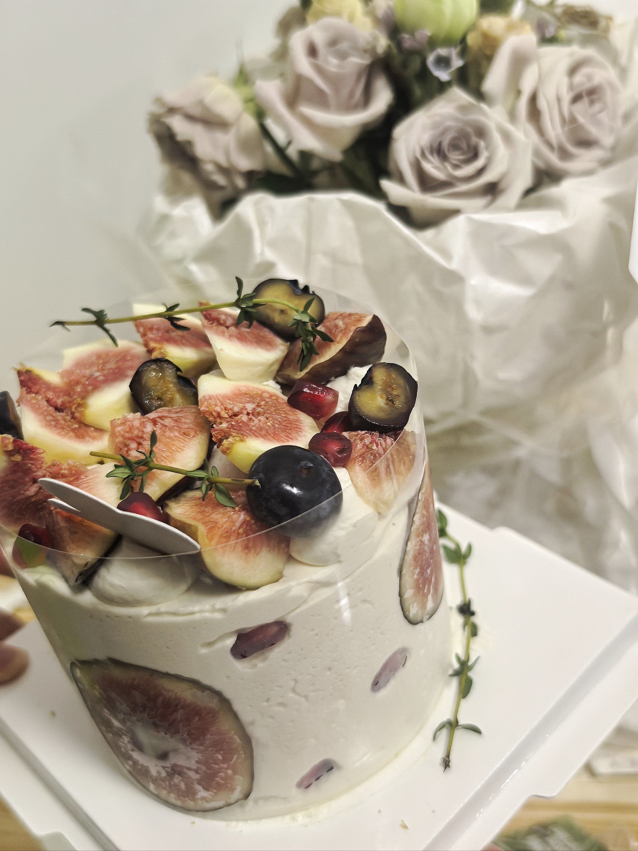 超级超级超级好吃的无花果蛋糕🎂