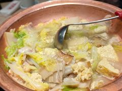 白菜叶炖冻豆腐肉-新乾隆酒楼(帝景园店)