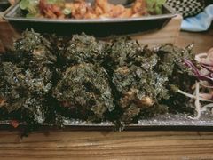 金枪鱼泡菜饭团-冰川延边料理·炭烤串(原小木屋店)