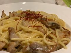 白汁蘑菇鸡肉意粉-SimplyTimes鎏金食堂