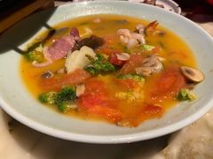 上汤西兰花-绿茶餐厅(朝阳大悦城店)