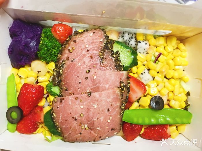 沙拉拉轻食(环宇城店)黑椒牛肉沙拉图片 - 第245张