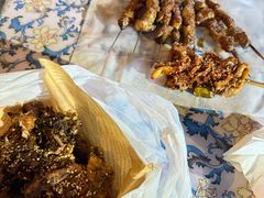 -劳动公园新疆人烤腰子