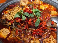 -探鱼·鲜青椒爽麻烤鱼(番禺万达店)