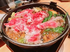 牛肉寿喜锅-皇品田苑日式料理(苏州中心店)