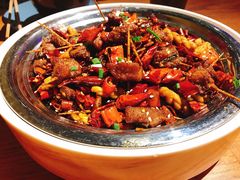 独家招牌牙签肉-老九巷川小馆(万松园店)
