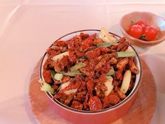 宫爆板筋-山石榴·贵州菜(丰盛里店)