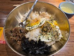 -明洞阿姨·韩式酱蟹烤肉·创意料理(三元桥店)