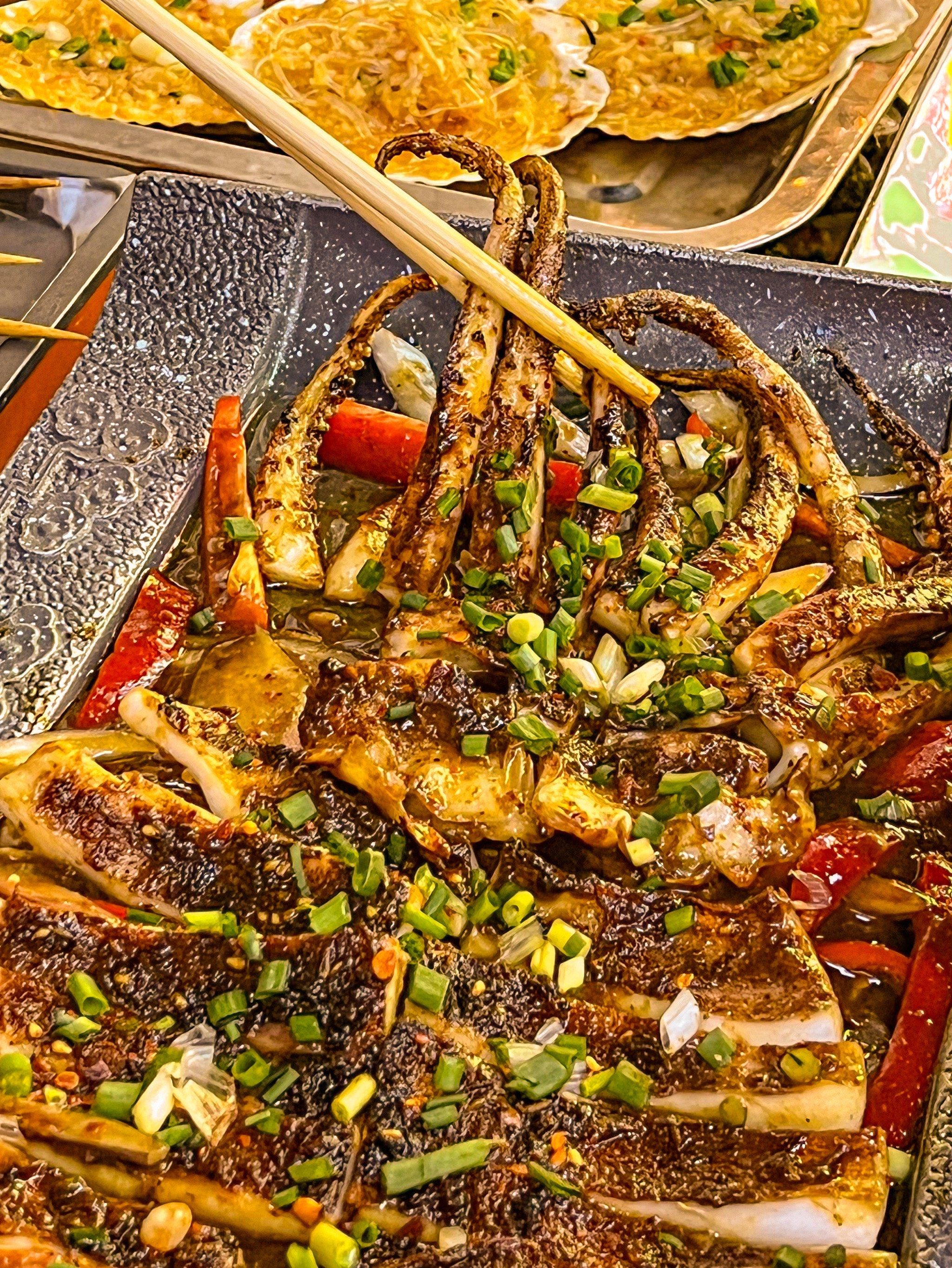 这么大的鱿鱼,怎么吃得下06